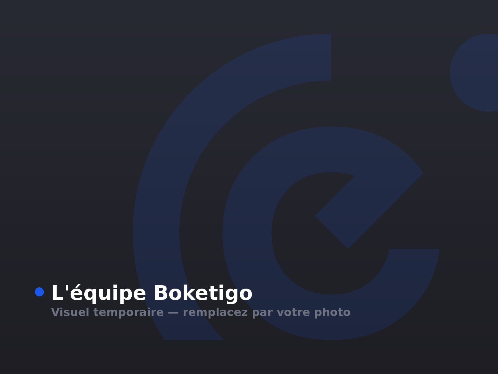 L'équipe Boketigo en tournage